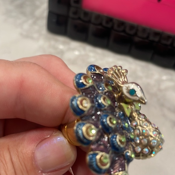 Betsey Johnson peacock ring - Picture 5 of 5